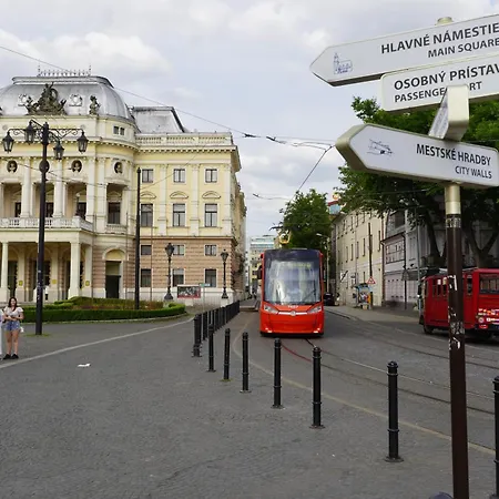 Dominant With Free Parking For Preregistered Drivers & Garage With Cctv 3* Bratislava